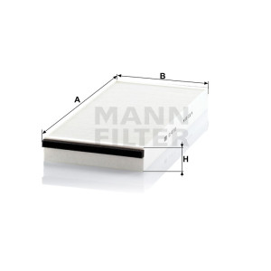 Фильтр салона MANN-FILTER CU 40 110